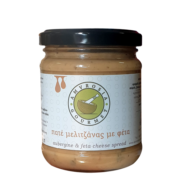 Πατέ Μελιτζάνας με φέτα Amvrosia Gourmet 200γρ.