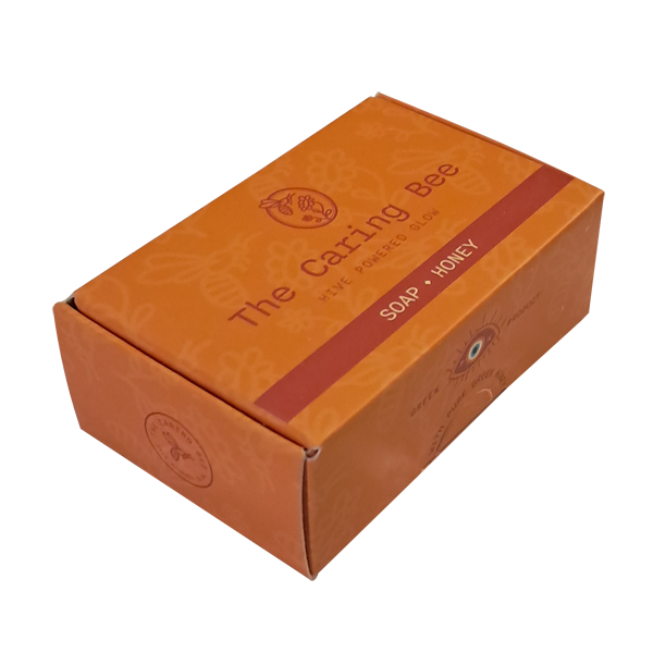 The caring bee Honey soap 120γρ.