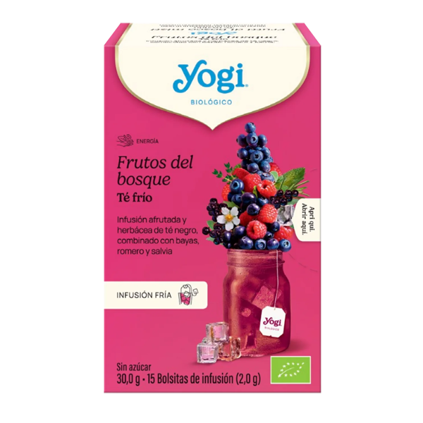 Yogi ice tea Berry mix Yogi ice tea Μαύρο τσάι Μιξ Μούρων 30γρ. - Image 1