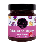 Pella’s Delicacies Άλειμμα Δαμάσκηνο χωρίς ζάχαρη 225γρ.
