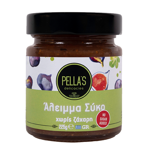 Pella’s Delicacies Άλειμμα Σύκο χωρίς ζάχαρη 225γρ.