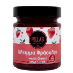 Pella’s Delicacies Άλειμμα Φράουλας χωρίς ζάχαρη 225γρ.