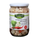 Ανάμικτο τουρσί μέτρια καυτερό Αλμωπία 680γρ.