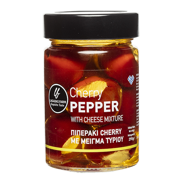 Πιπεράκι Cherry με μείγμα τυριού Lagadas Farm 290γρ.