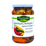 Πιπεριές καυτερές ψημένες στη σχάρα Αλμωπία 360γρ.