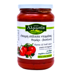 Σάλτσα Ντομάτας θυμάρι-βασιλικός Αλμωπία 360γρ.