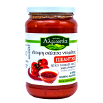 Σάλτσα ντομάτας πικάντικη Αλμωπία 360γρ.