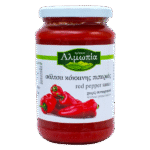 Σάλτσα κόκκινης πιπεριάς Αλμωπία 350γρ