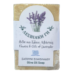 Λεσβιακή Γη Σαπούνι Ελαιολάδου Άνθη & Έλαια Λεβάντας 100γρ.