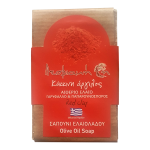 Λεσβιακή Γη Σαπούνι Ελαιολάδου Κόκκινη άργιλος 100γρ.