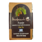 Λεσβιακή Γη Σαπούνι Ελαιολάδου Κατράμι, Αιθέριο έλαιο δεντρολίβανου 100γρ.