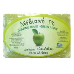 Λεσβιακή Γη Σαπούνι Ελαιολάδου Πράσινο Μήλο 100γρ.